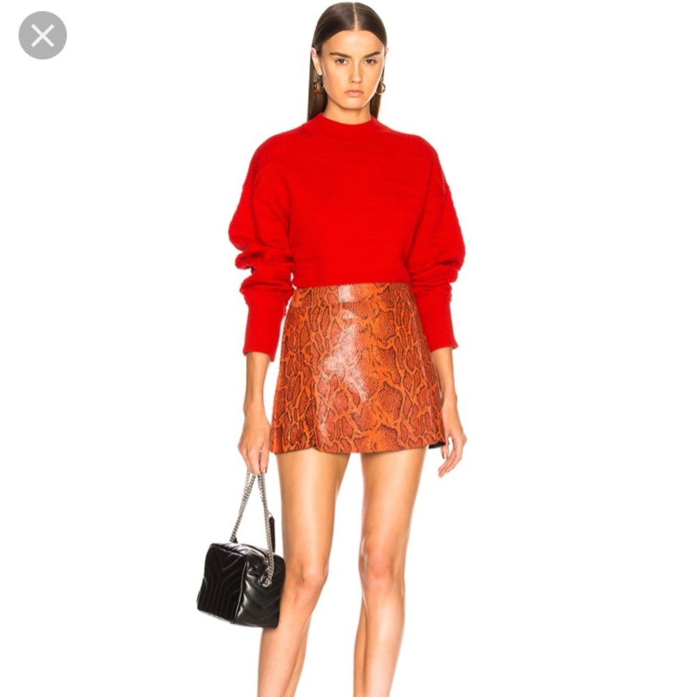 3.1 Phillip Lim Cropped Poppy Sweater